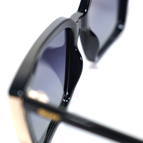 Quay Australia FRONT COVER Square Polarized Sunglasses - Black / Smoke - NWT - Picture 9 of 10